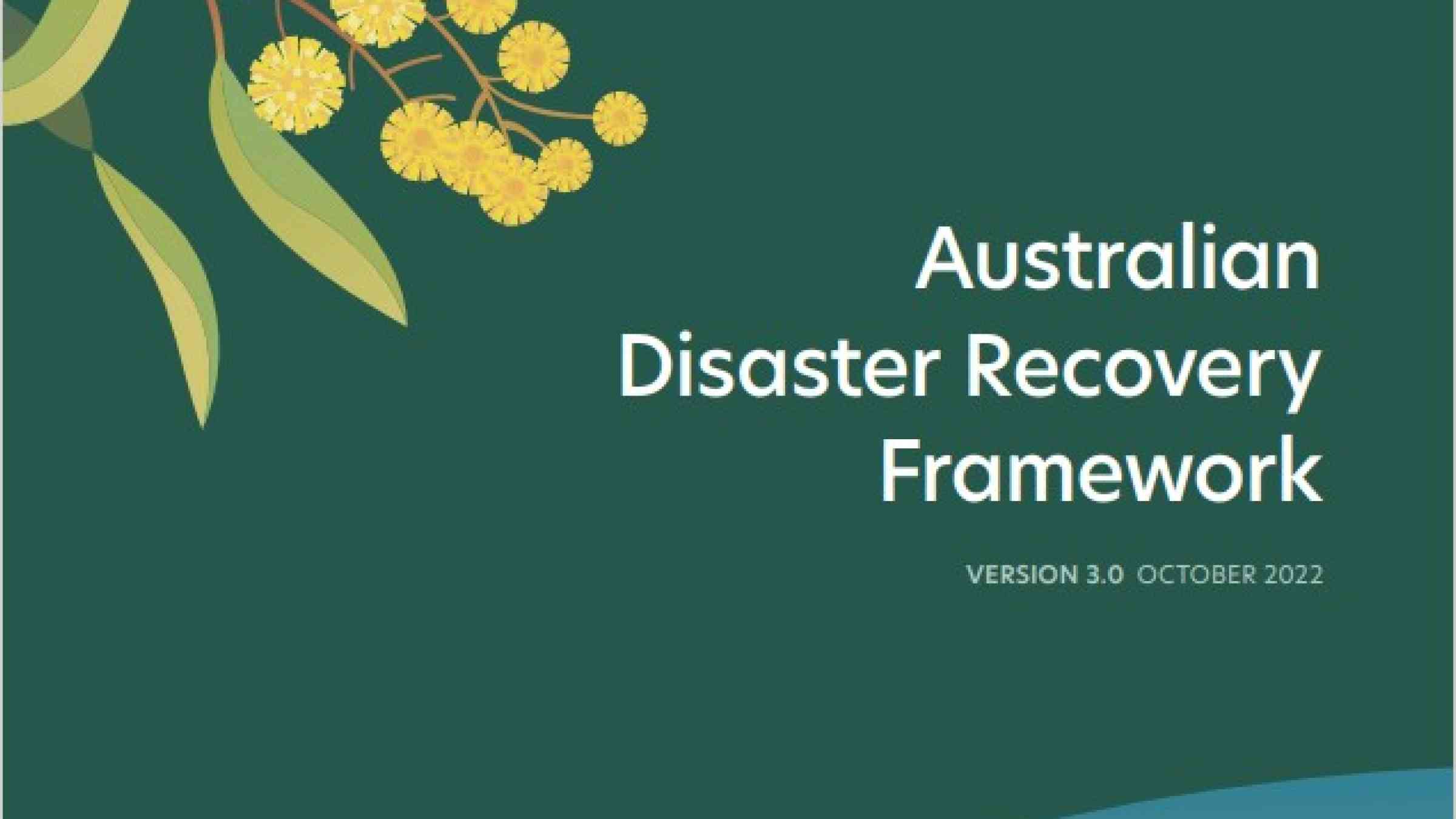 Australian Disaster Recovery Framework | IRP