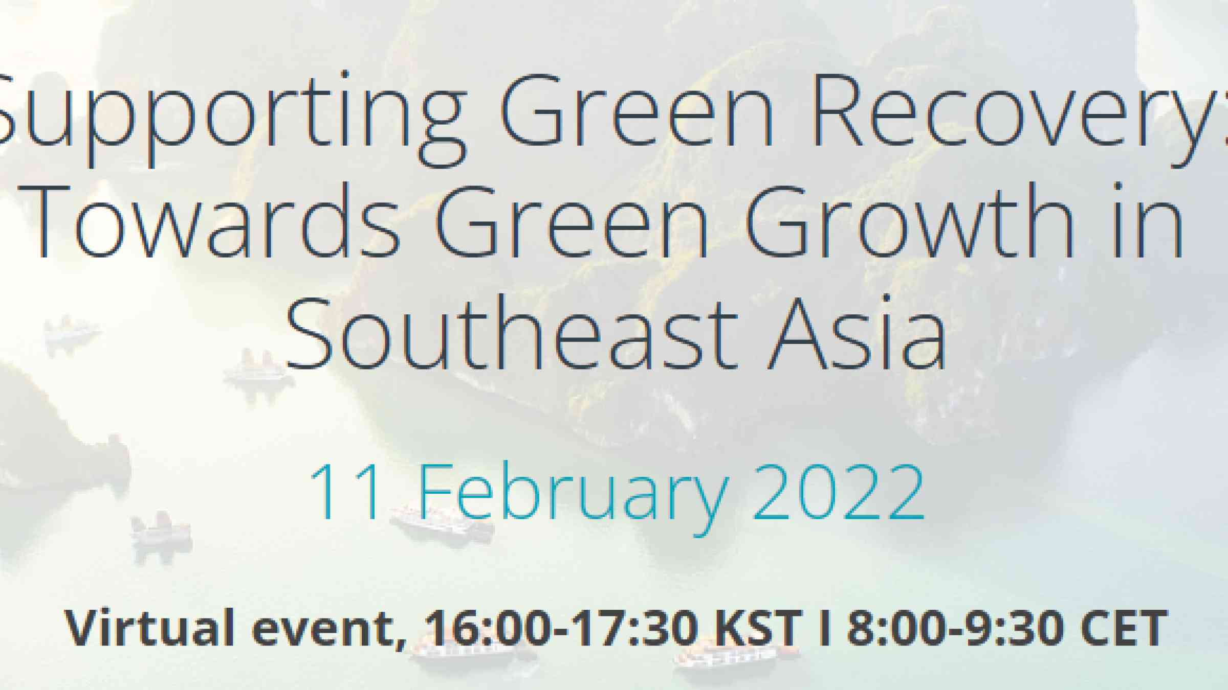 Supporting Green Recovery OECD Feb 11