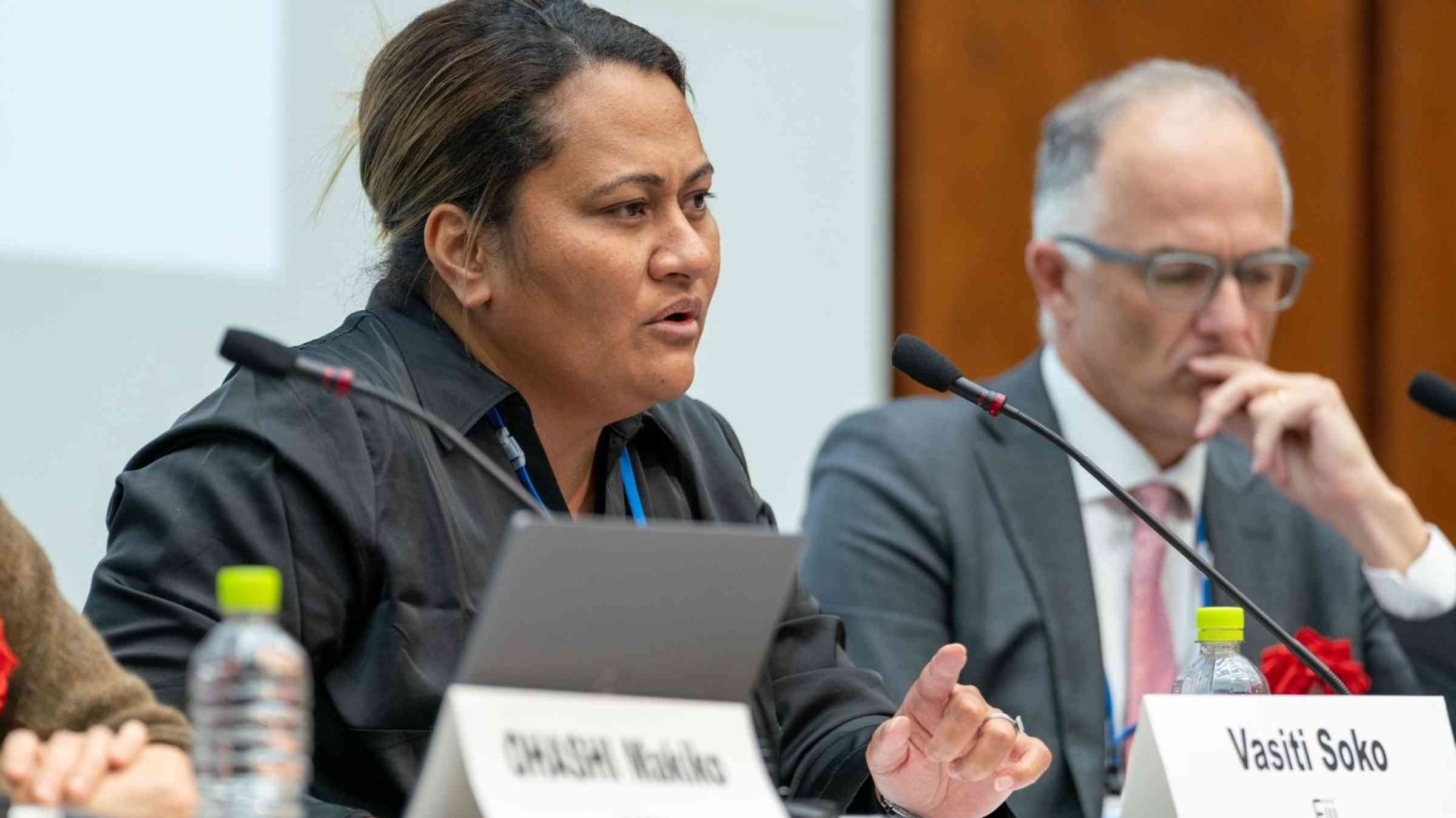 Ms. Vasiti Soko, Director National Disaster Management Office, Fiji