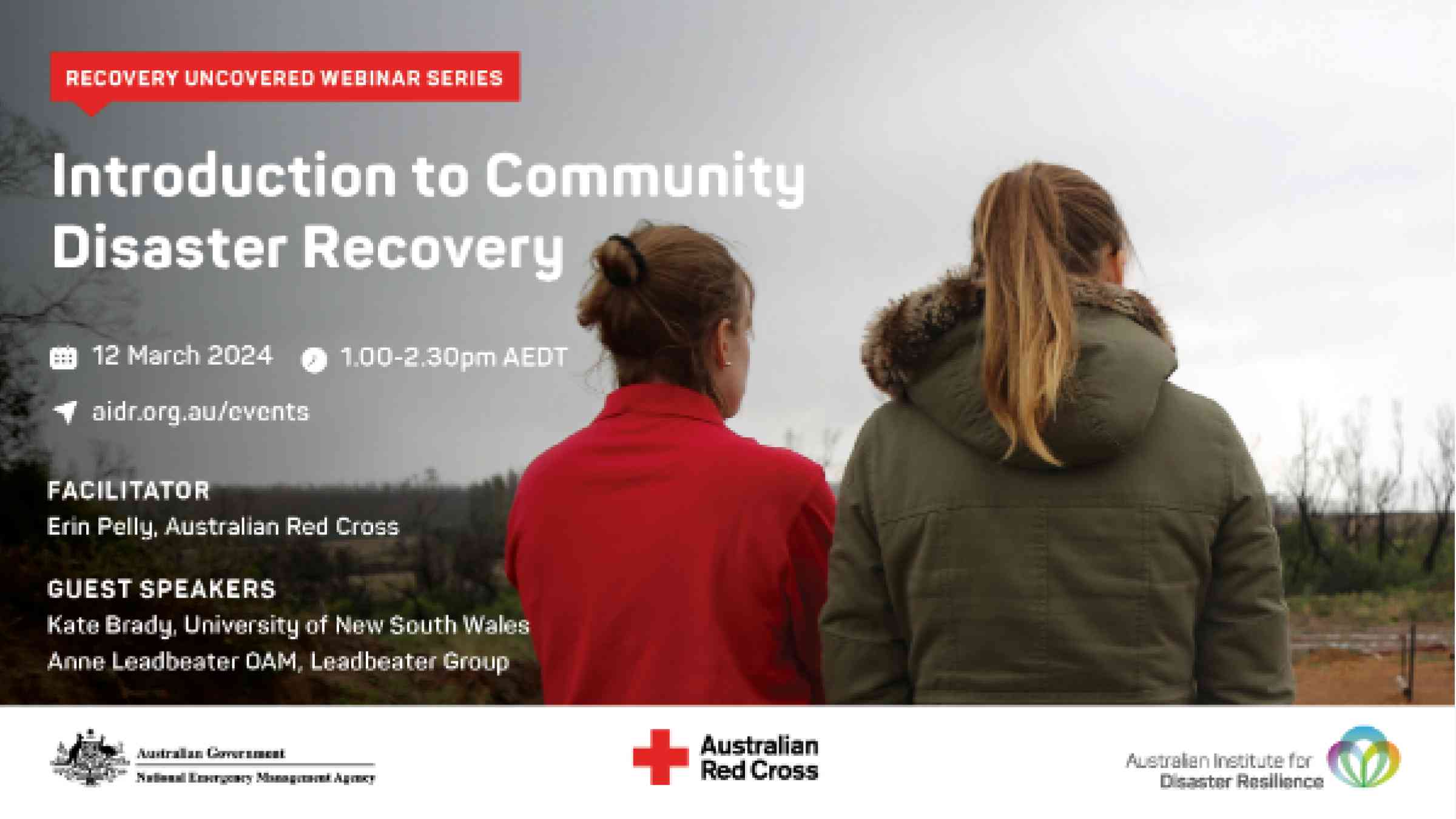 Introduction to Community Disaster Recovery Webinar