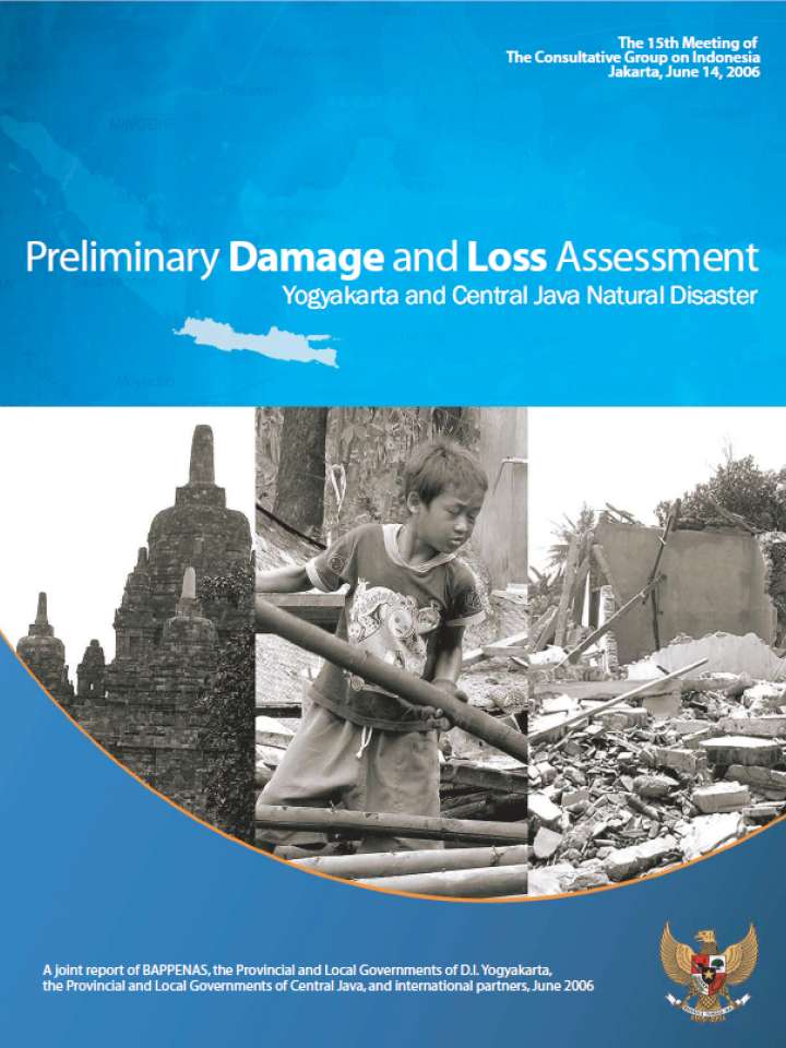 Earthquake 2006 Indonesia Preliminary Damage and Loss Assessment