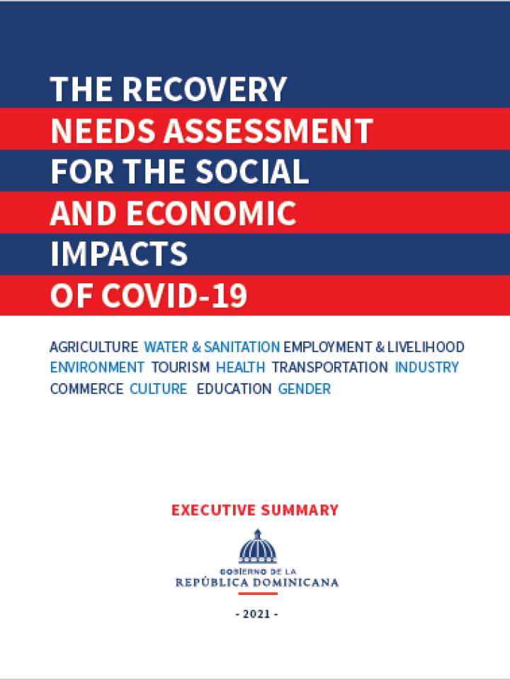 Recovery Needs Assessment for the Social and Economic Impacts of COVID-19 Dominican Republic