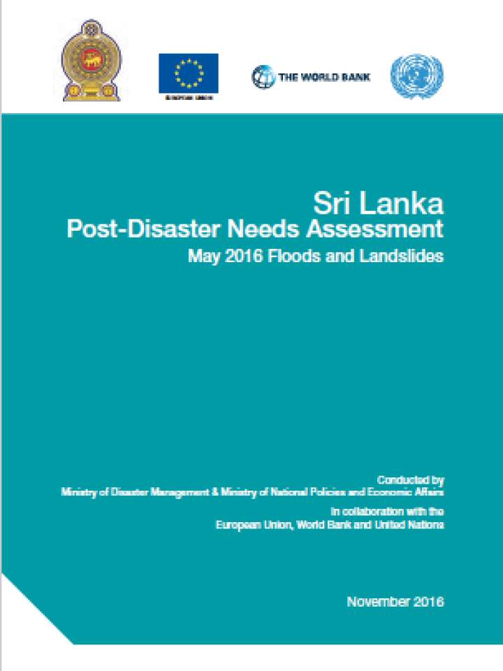 Sri Lanka 2016 PDNA