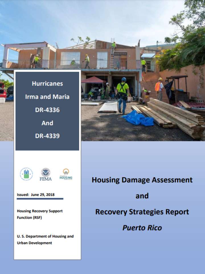 Housing Damage Assessment and Recovery Strategies Report Puerto Rico