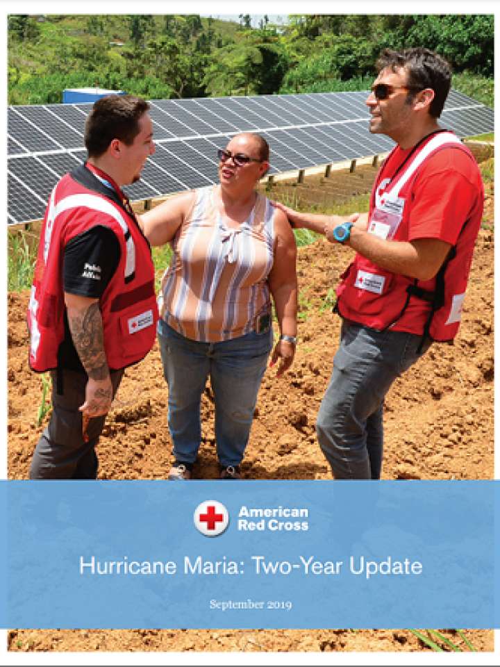 Hurricane Maria Two-Year Update American Red Cross