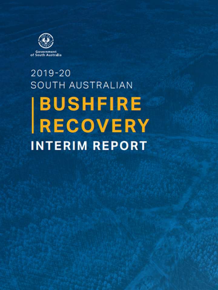 2019-20 South Australian Bushfire Recovery Interim Report