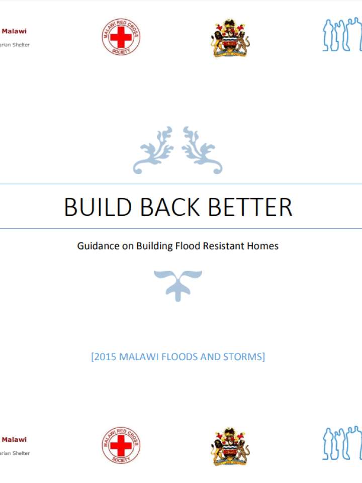 Build Back Better: Guidance on Building Flood Resistant Homes