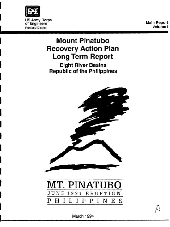 Mount Pinatubo Recovery Action Plan Long Term Report: Eight River Basins Republic of the Philippines Main Report Vol. 1