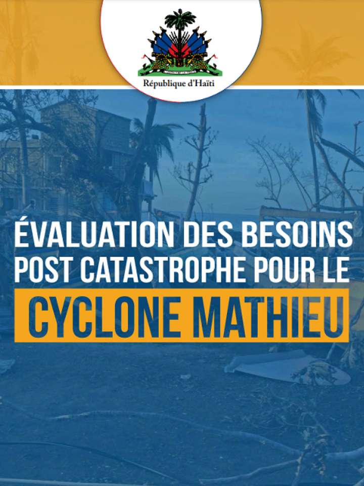 Évaluation des Besoins Post Catastraphe Pour le Cyclone Mathieu