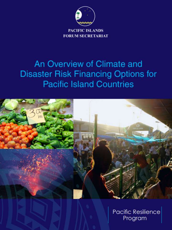 An Overview of Climate and Disaster Risk Financing Options for Pacific Island Countries
