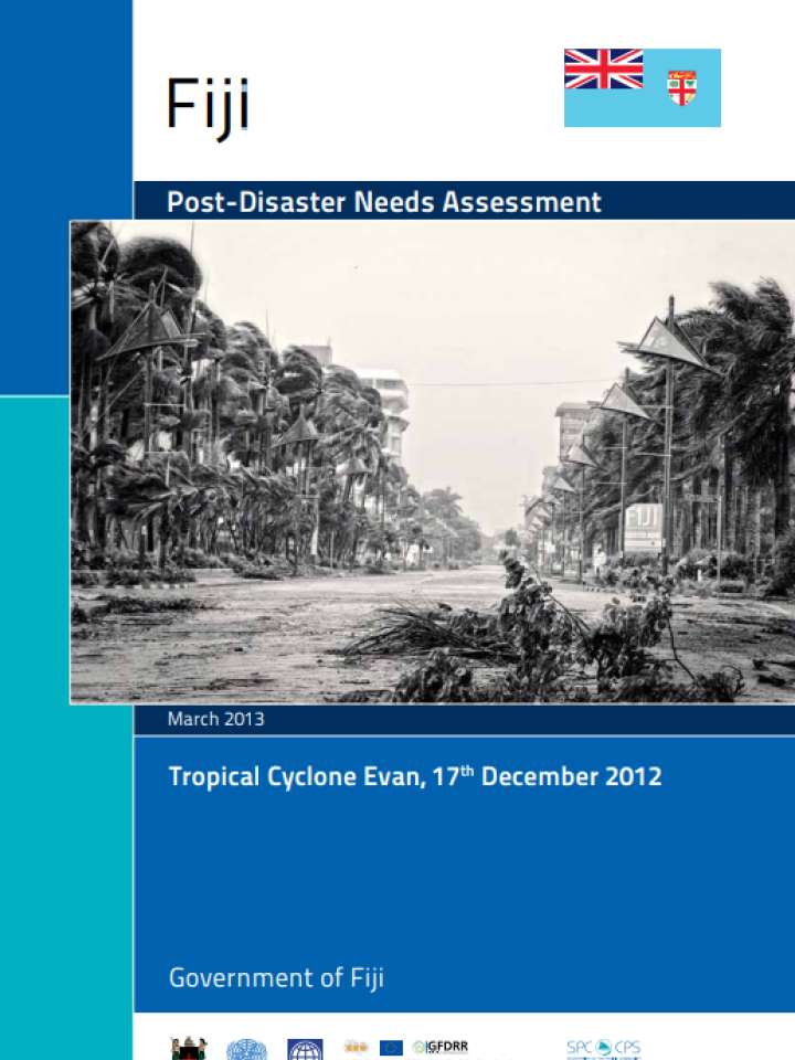 Post-Disaster Needs Assessment Tropical Cyclone Evan