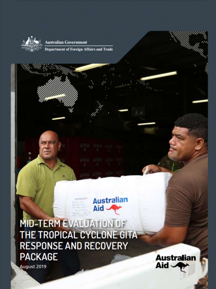 Mid-term Evaluation of the Tropical Cyclone Gita Response and Recovery Package