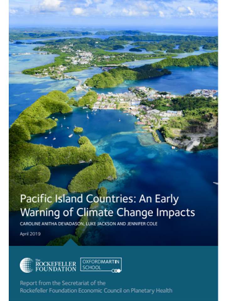 Pacific Island Countries An Early Warning of Climate Change Impacts