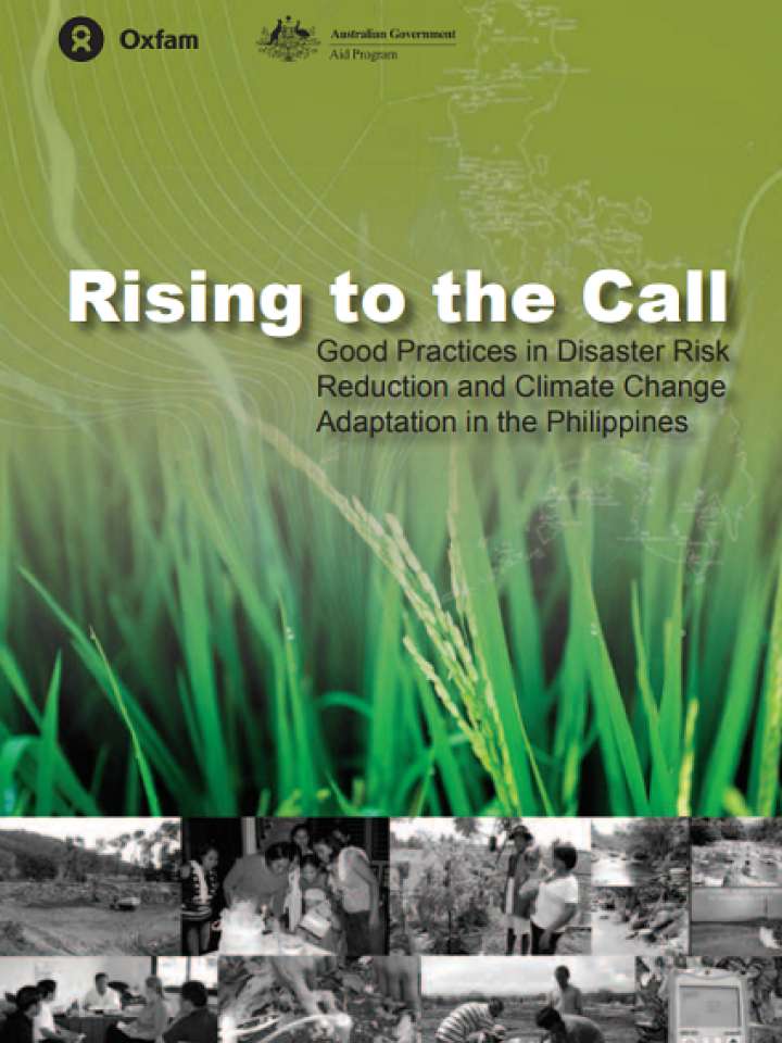 Rising to the Call: Good Practices in Disaster Risk Reduction and Climate Change Adaptation in the Philippines