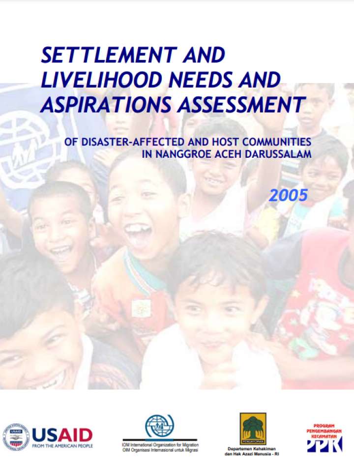 Settlement and Livelihood Needs and Aspirations Assessment