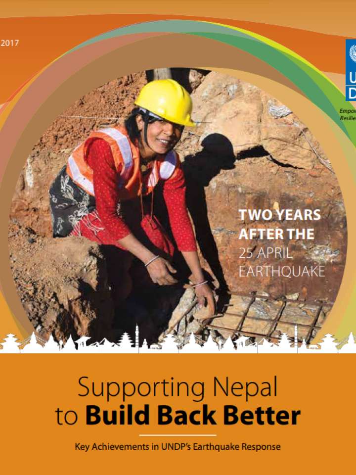 Supporting Nepal to Build Back Better