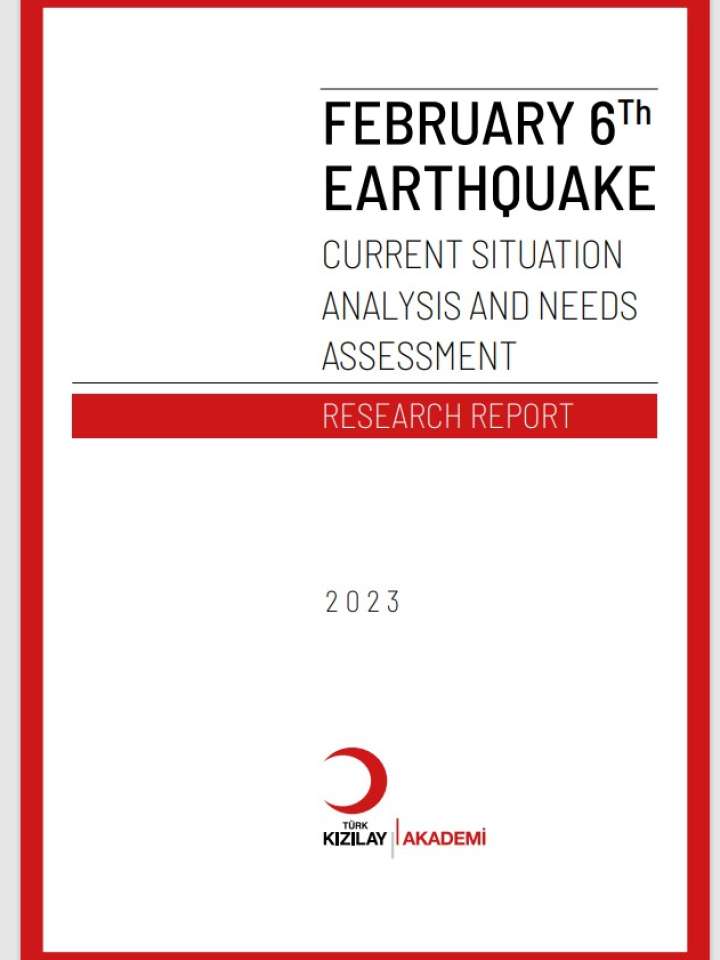 February 6th earthquake: Current situation analysis and needs assessment - Research report