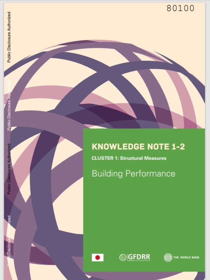 KNOWLEDGE NOTE 1-2 CLUSTER 1: Structural Measures Building Performance