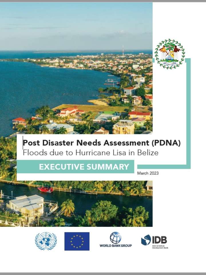 Post Disaster Needs Assessment (PDNA) Floods due to Hurricane Lisa in Belize