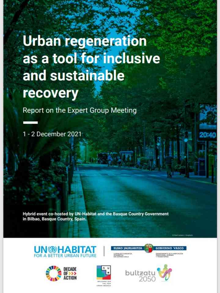 Urban Regeneration as a tool for Inclusive and Sustainable Recovery