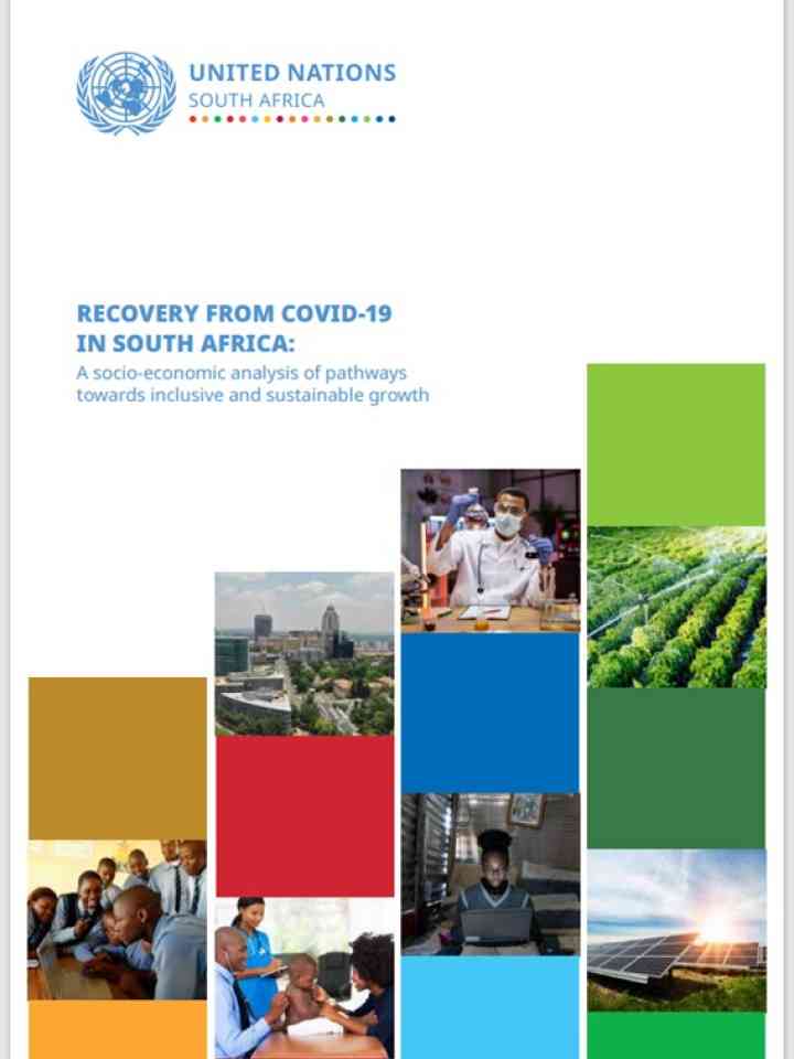 Recovery from Covid-19 in South Africa: A socio-economic analysis of pathways towards inclusive and sustainable growth