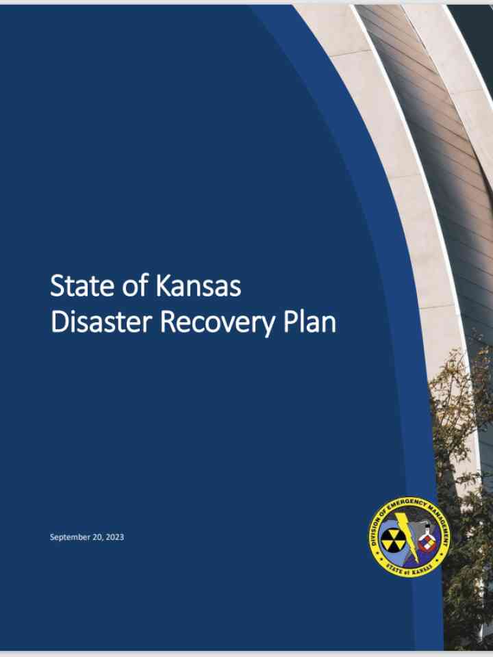 State of Kansas  Disaster Recovery Plan