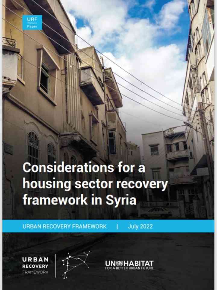 Considerations for a housing sector recovery framework in Syria