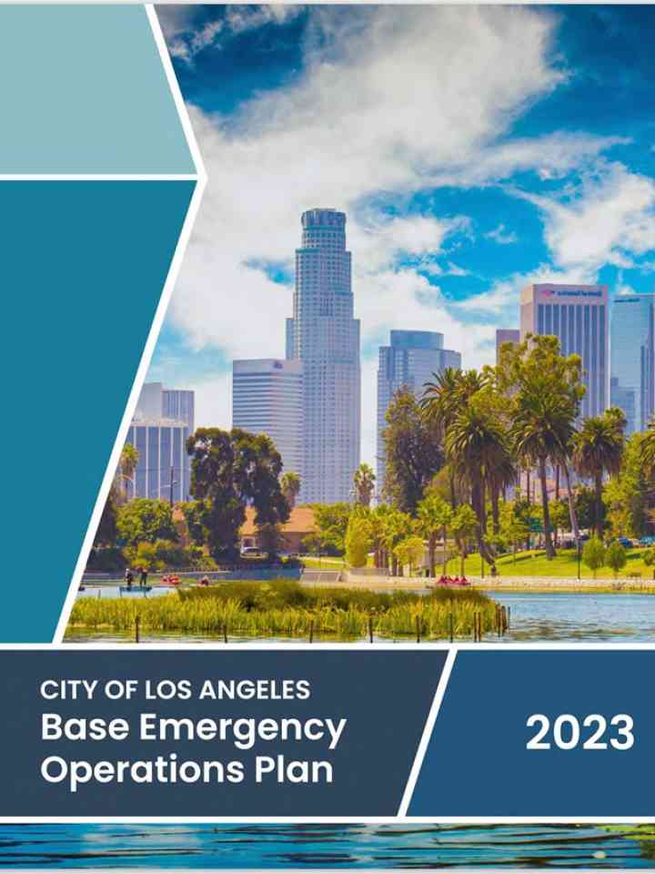 City of Los Angeles Base Emergency Operations Plan