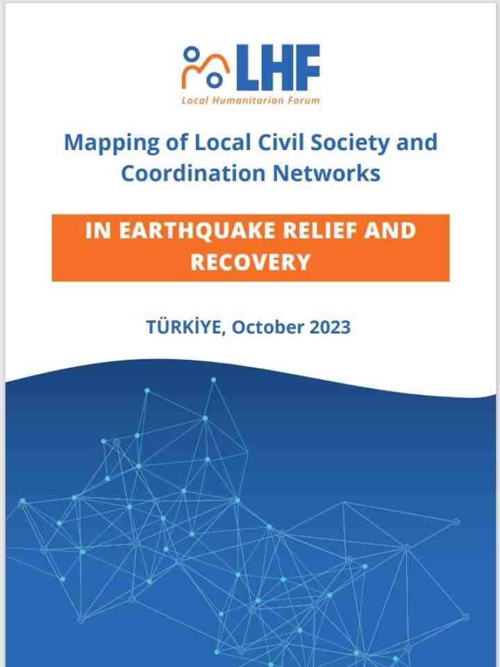 Mapping of Local Civil Society and Coordination Networks in earthquake relief and recovery - Türki̇ye, October 2023