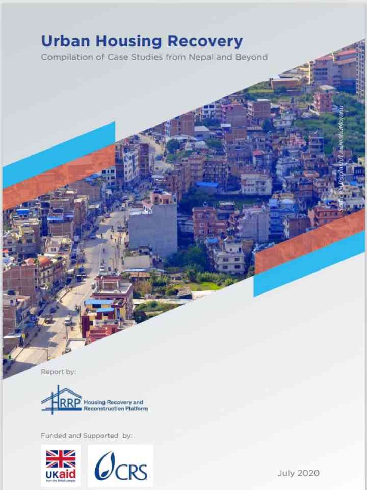 Urban Housing Recovery: Compilation of Case Studies from Nepal and Beyond