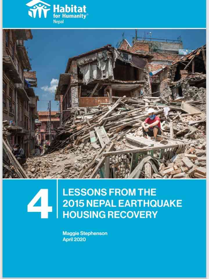 4 Lessons from the 2015 Nepal Earthquake Housing Recovery