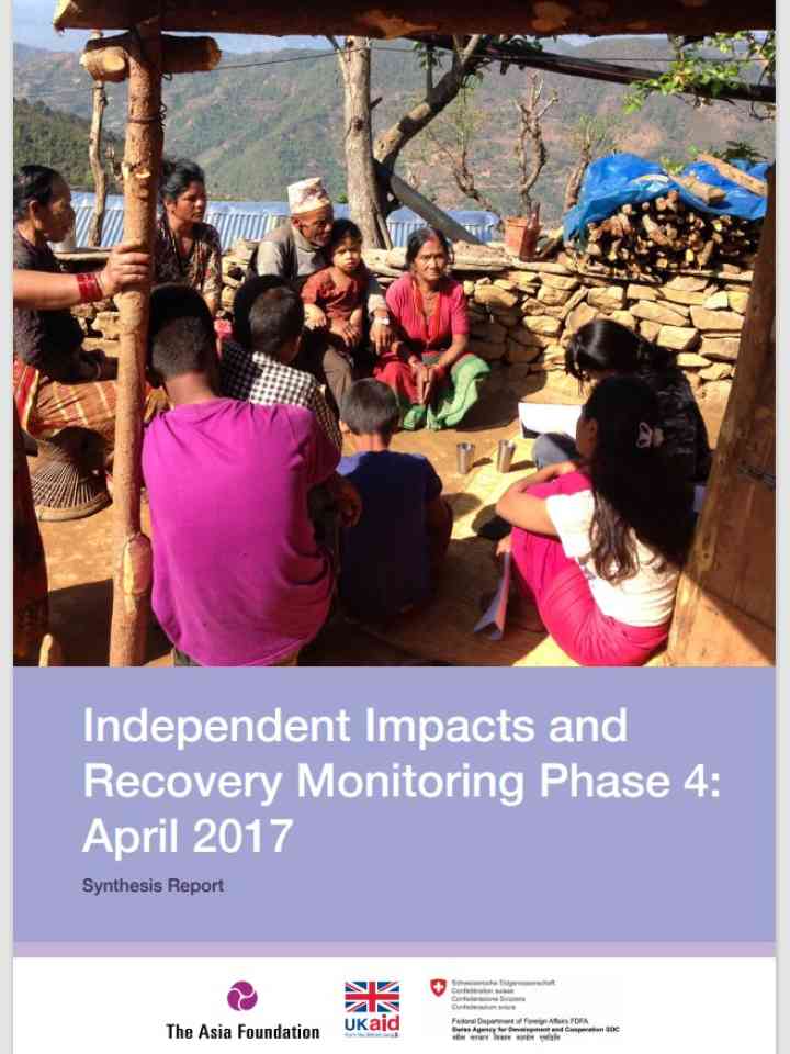 Aid and Recovery in Post-Earthquake Nepal: Synthesis Report (Phase 4)