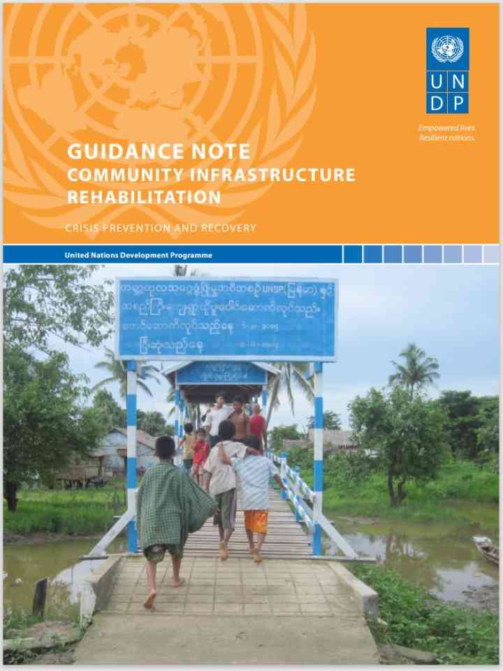 Guidance Note Community Infrastructure Rehabilitation- Crisis Prevention and Recovery