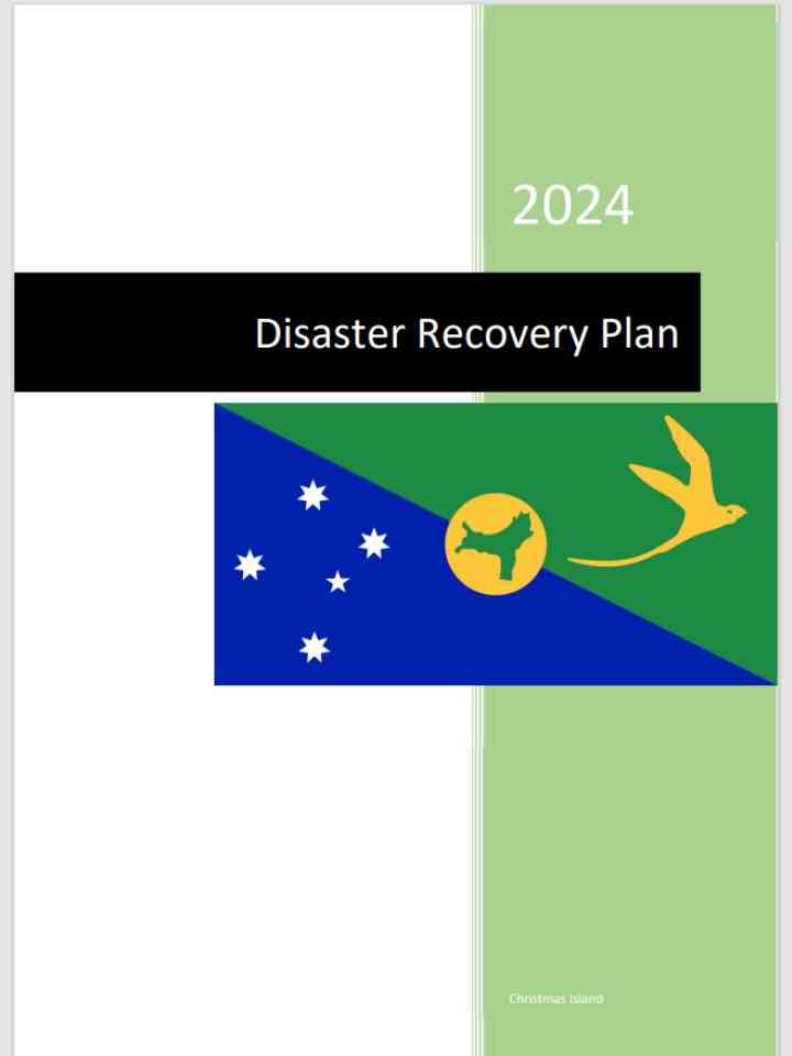 The Christmas Island Disaster Recovery Plan (DRP) 