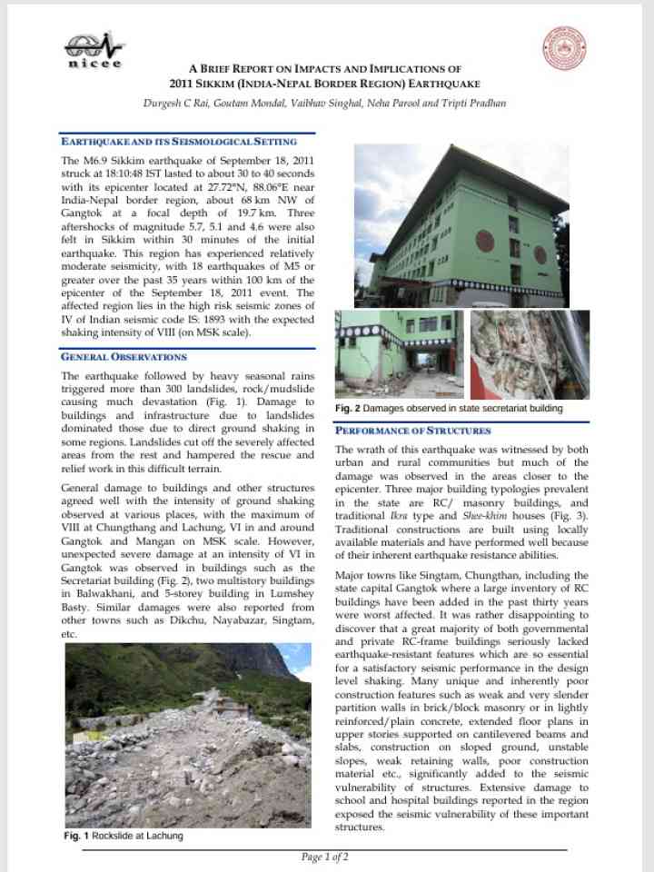 Cover_ National Information Centre of Earthquake Engineering