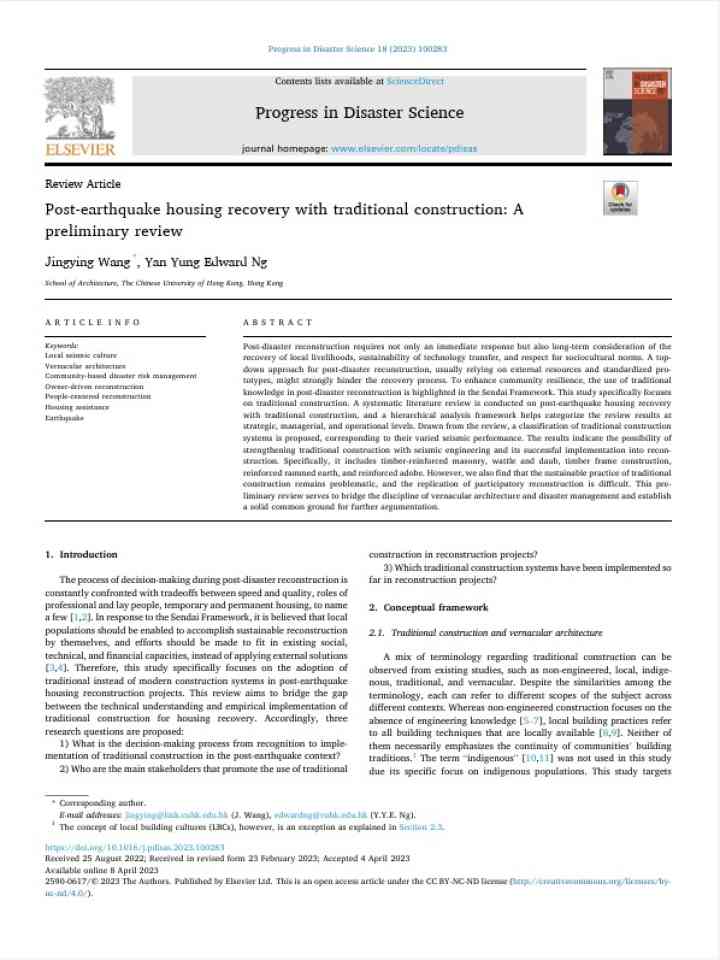 Cover_ Progress in Disaster Science (Elsevier)
