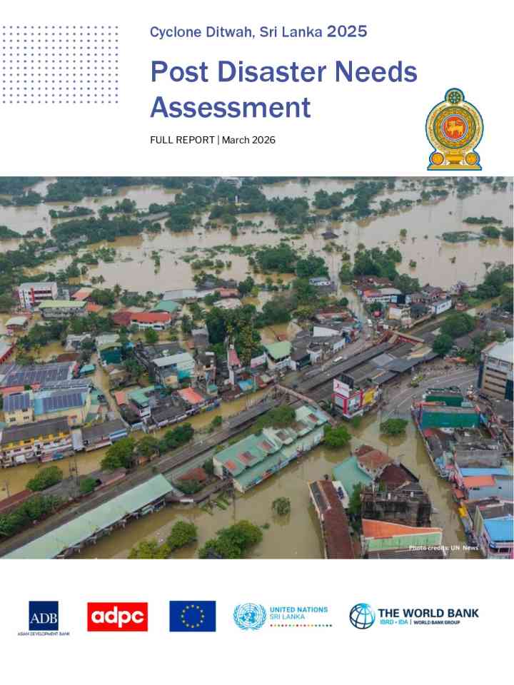Post-Disaster Needs Assessment (PDNA) Report: Cyclone Ditwah, Sri Lanka 2025 thumbnail