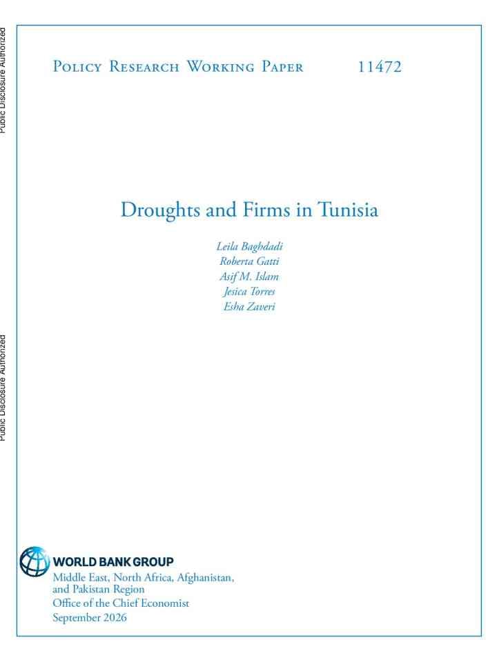 Droughts and firms in Tunisia thumbnail