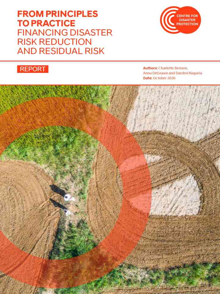 From principles to practice: Financing disaster risk reduction and residual risk thumbnail