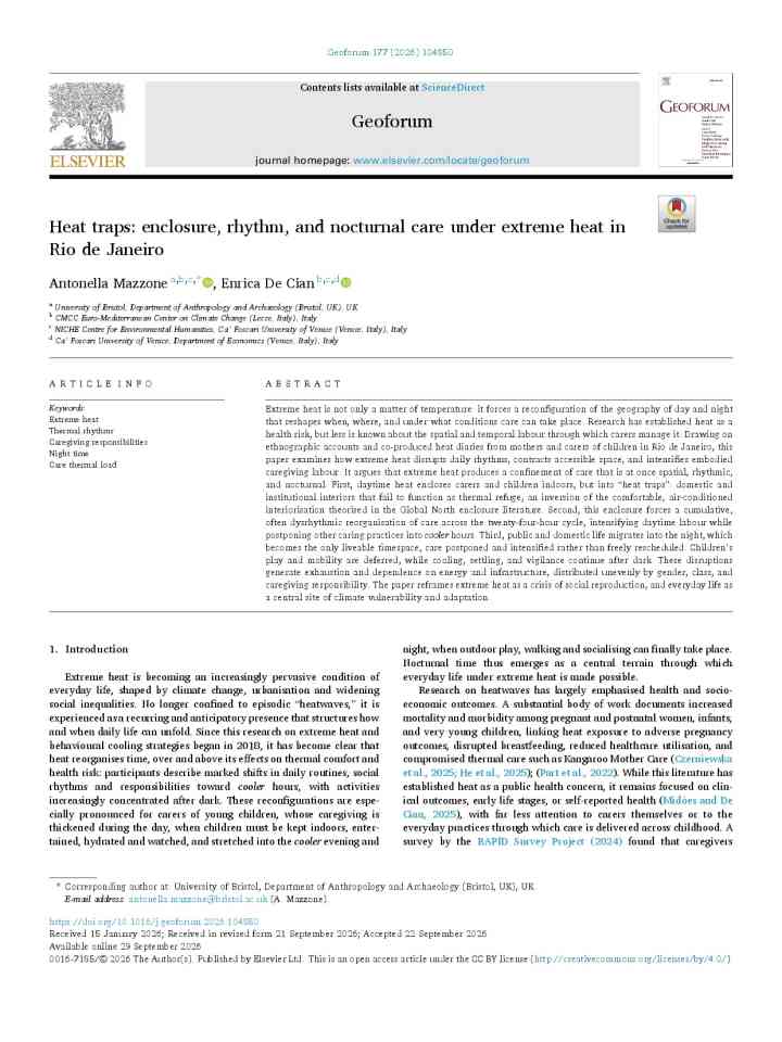 Heat traps: enclosure, rhythm, and nocturnal care under extreme heat in Rio de Janeiro thumbnail