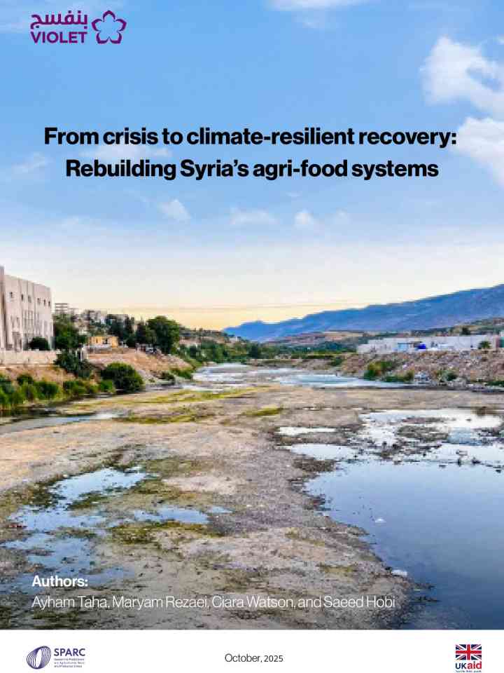 From crisis to climate-resilient recovery: Rebuilding Syria’s agri-food systems - policy brief thumbnail