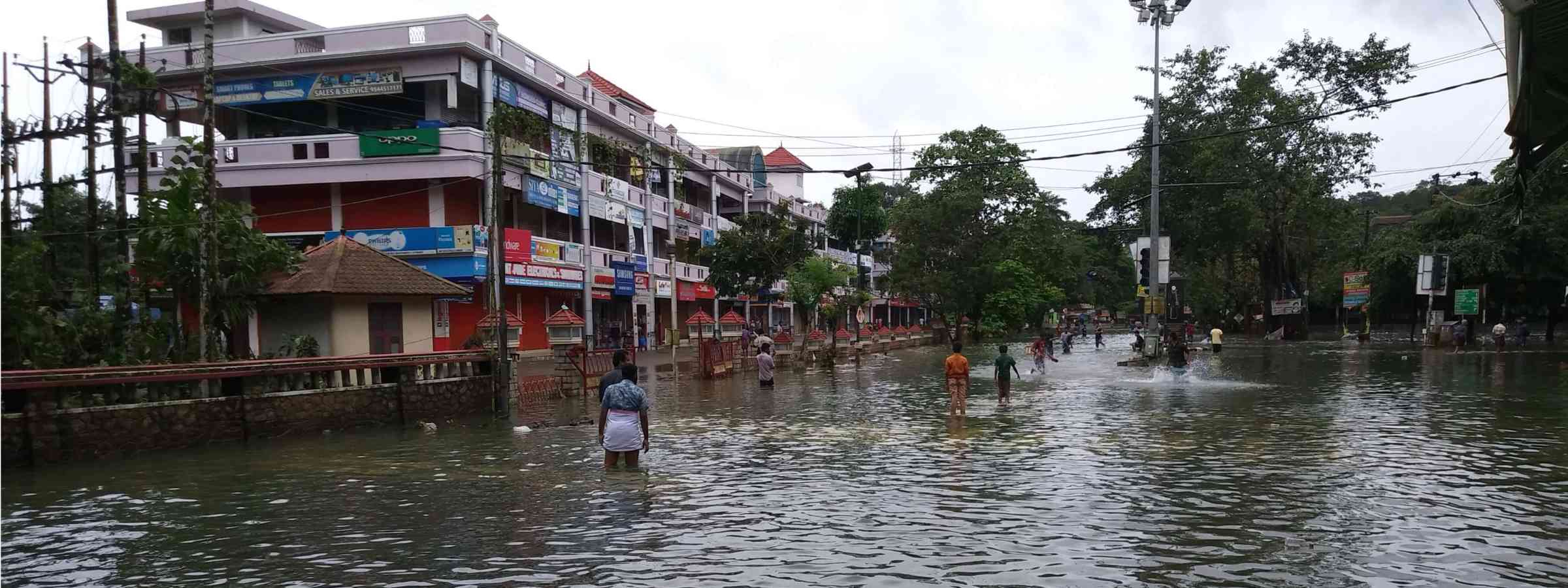 Pala during 2018 Kerala floods
